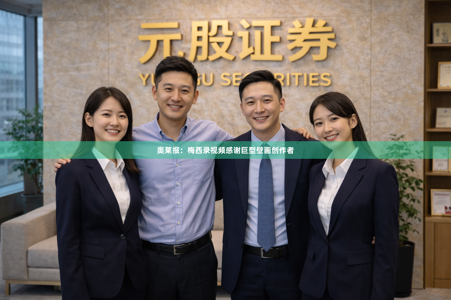 奥莱报：梅西录视频感谢巨型壁画创作者